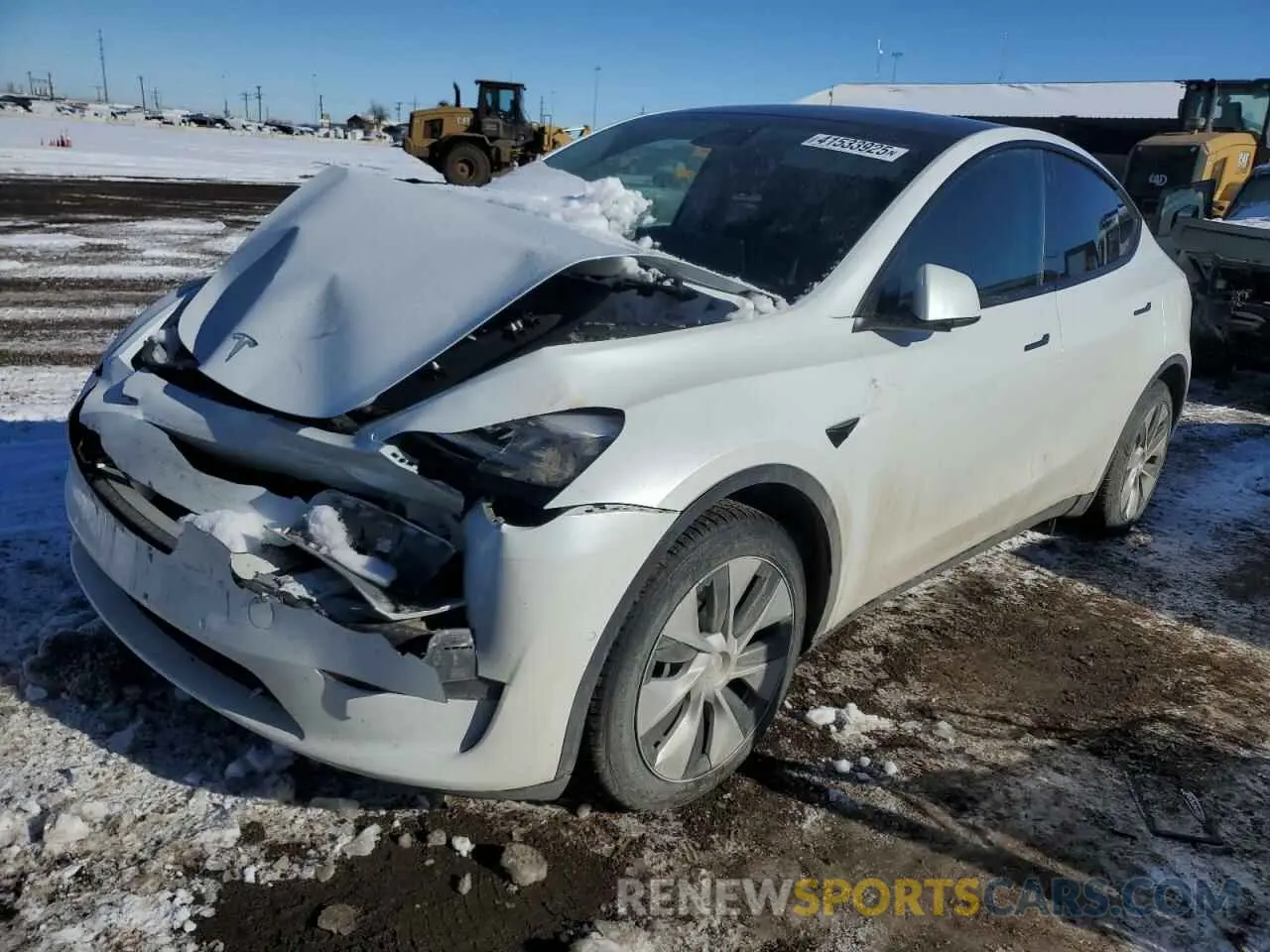 1 Фотография поврежденного автомобиля 7SAYGDEE1NA009664 TESLA MODEL Y 2022