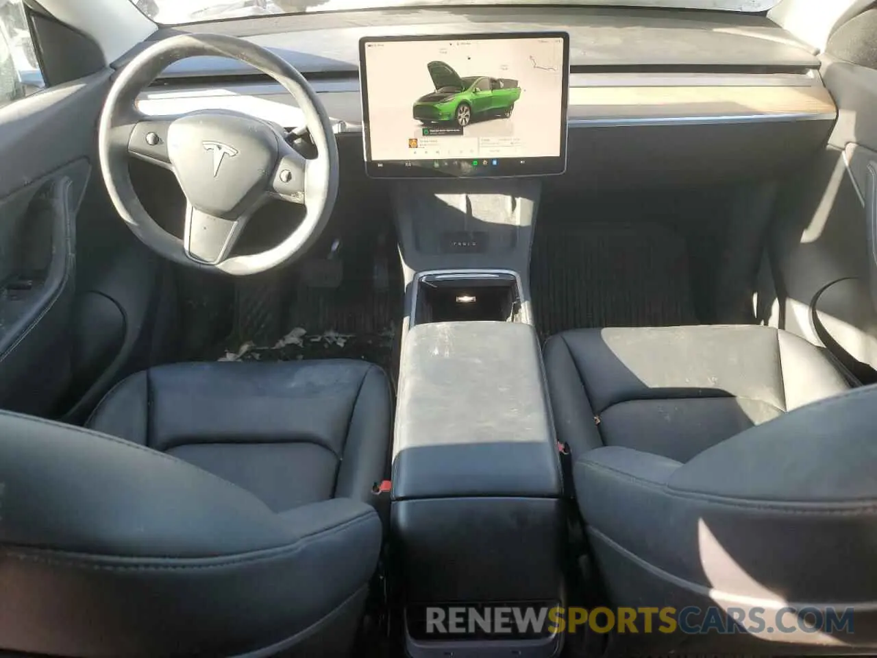 8 Фотография поврежденного автомобиля 7SAYGDEE1NA009664 TESLA MODEL Y 2022