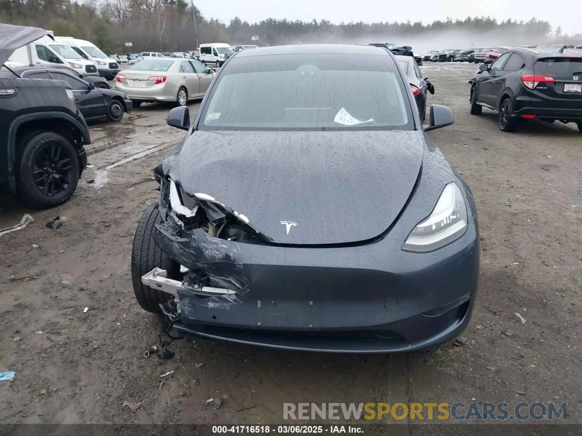 12 Фотография поврежденного автомобиля 7SAYGDEE1NA021734 TESLA MODEL Y 2022