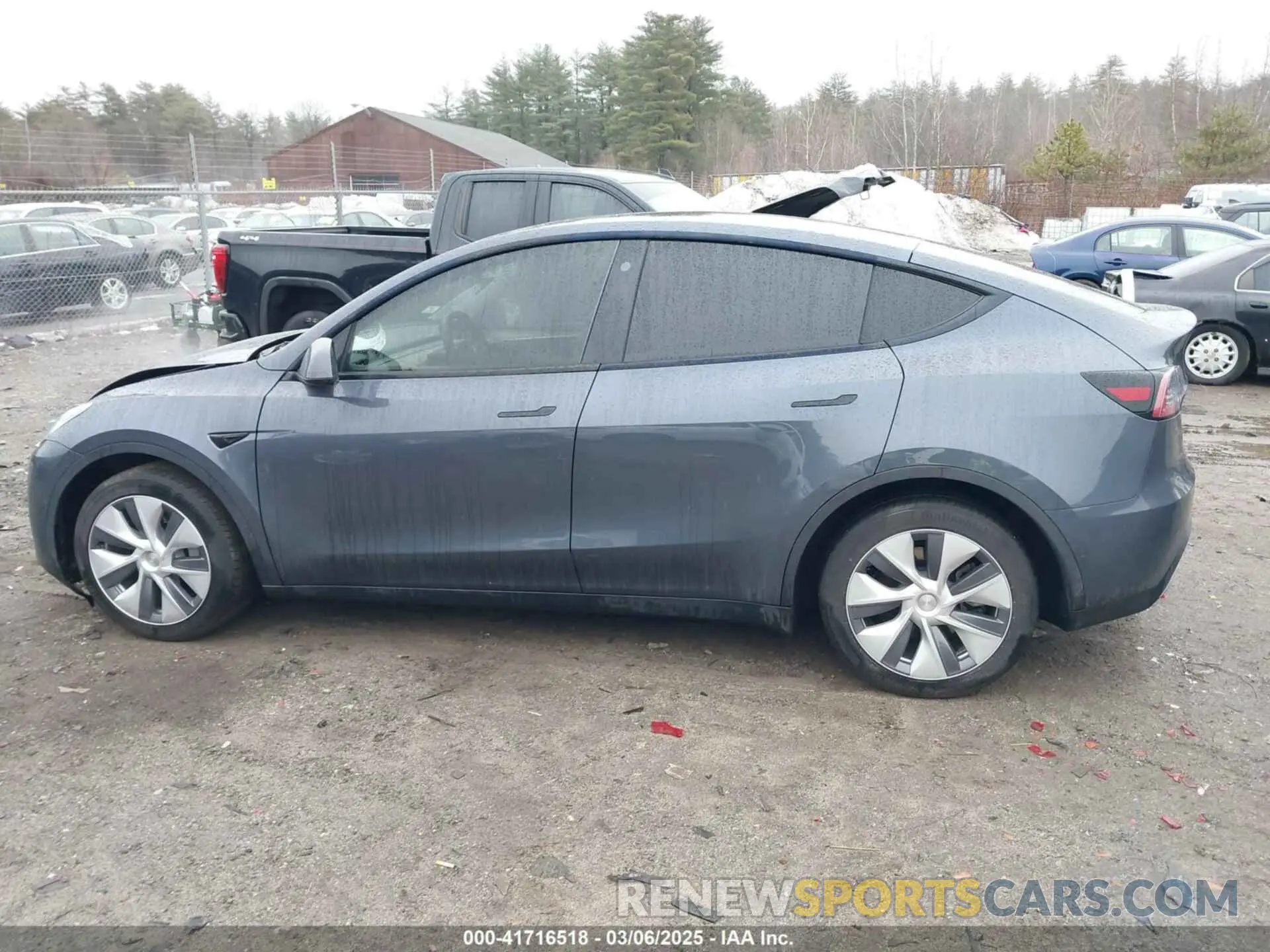 14 Фотография поврежденного автомобиля 7SAYGDEE1NA021734 TESLA MODEL Y 2022