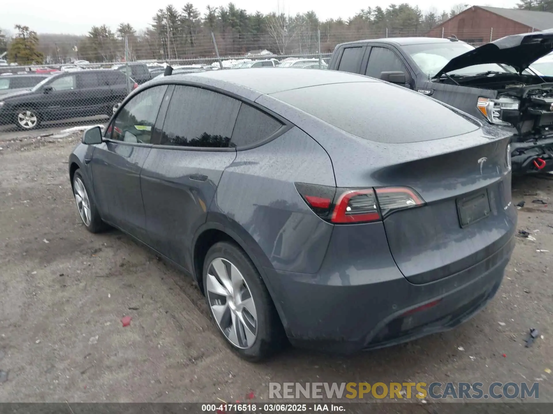 3 Фотография поврежденного автомобиля 7SAYGDEE1NA021734 TESLA MODEL Y 2022