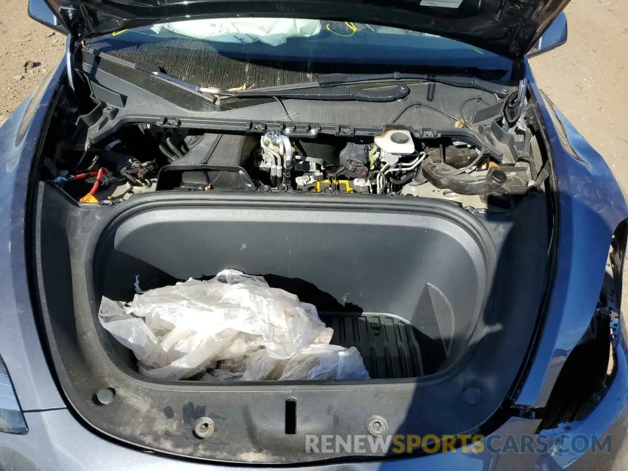 7 Photograph of a damaged car 7SAYGDEE1NF308994 TESLA MODEL Y 2022