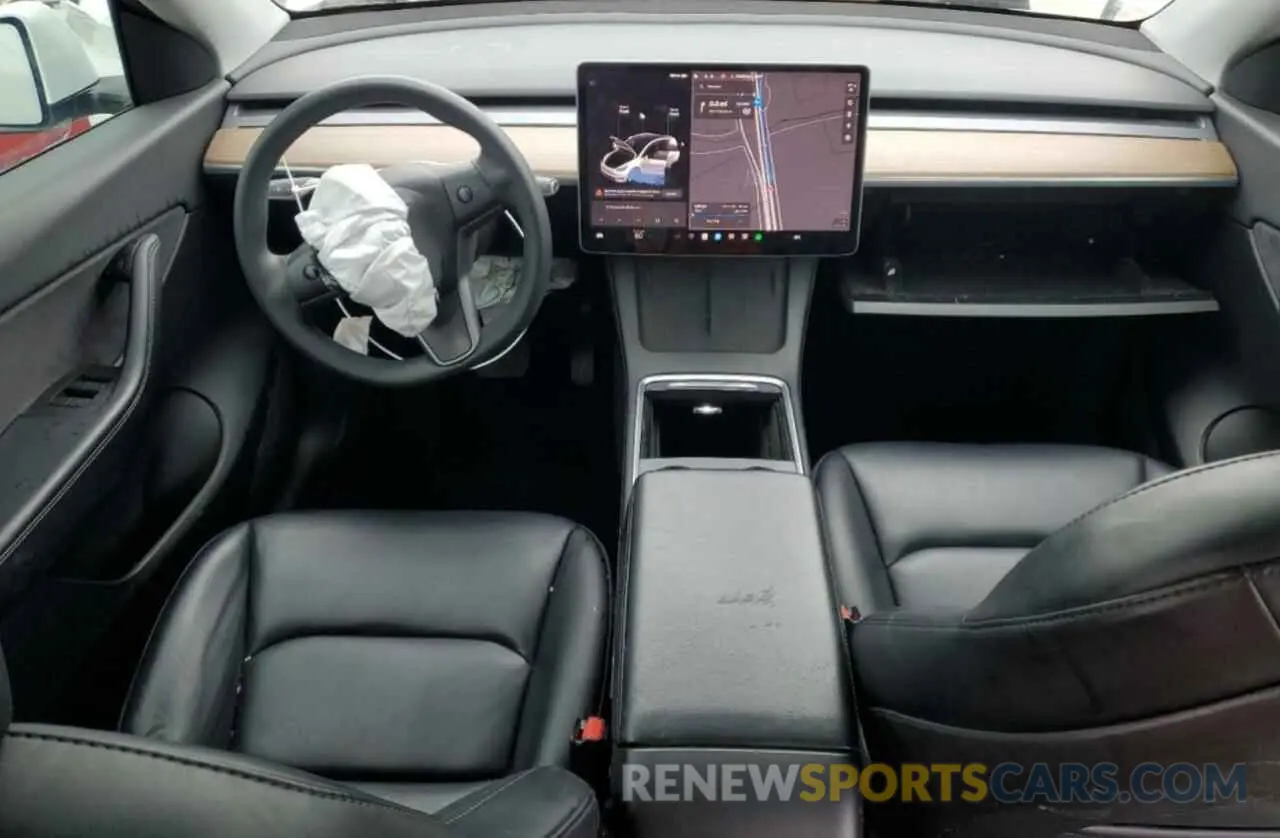 8 Photograph of a damaged car 7SAYGDEE1NF320224 TESLA MODEL Y 2022