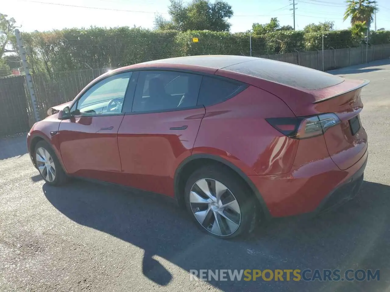 2 Фотография поврежденного автомобиля 7SAYGDEE1NF356222 TESLA MODEL Y 2022