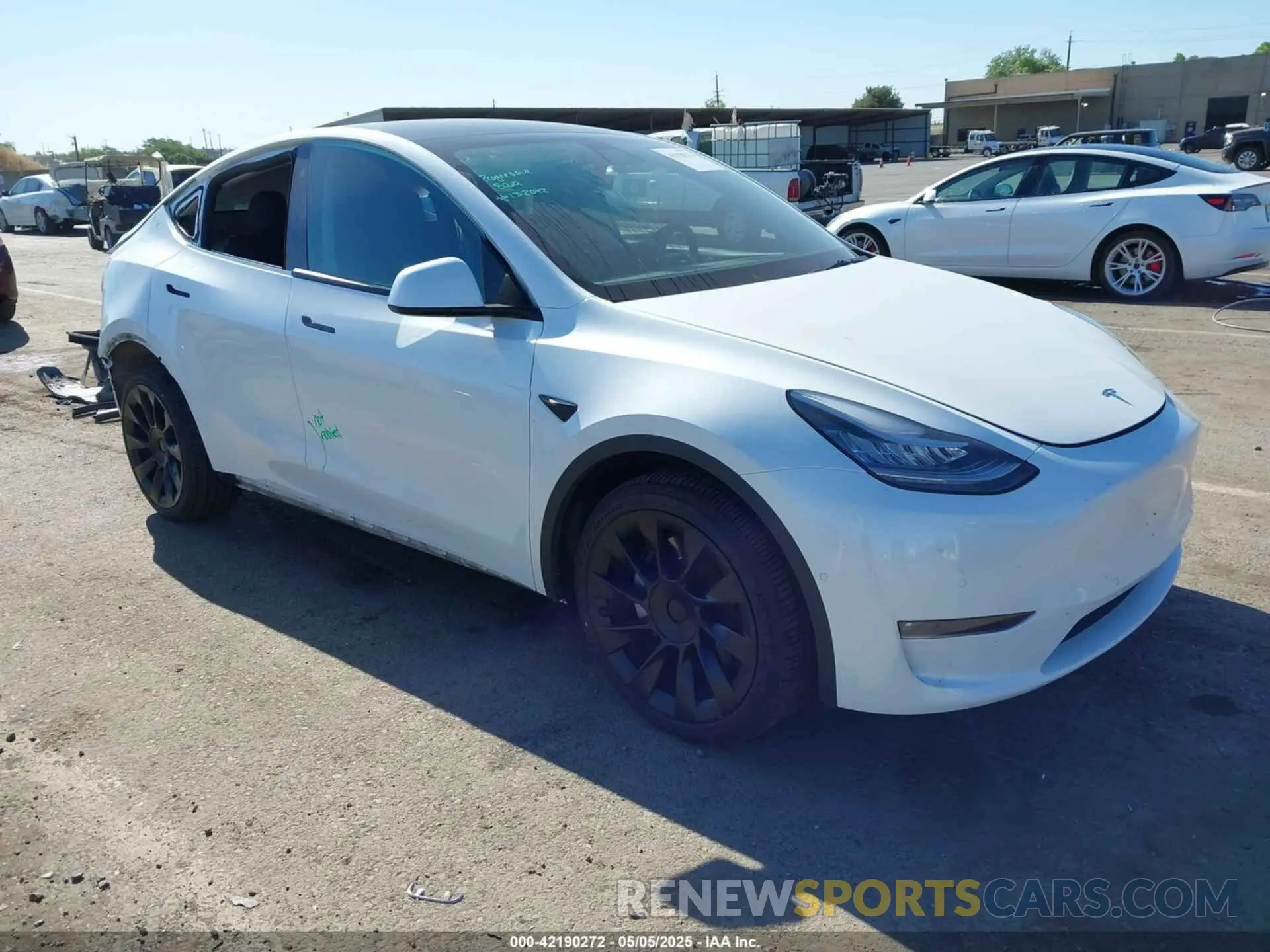 1 Фотография поврежденного автомобиля 7SAYGDEE1NF364241 TESLA MODEL Y 2022