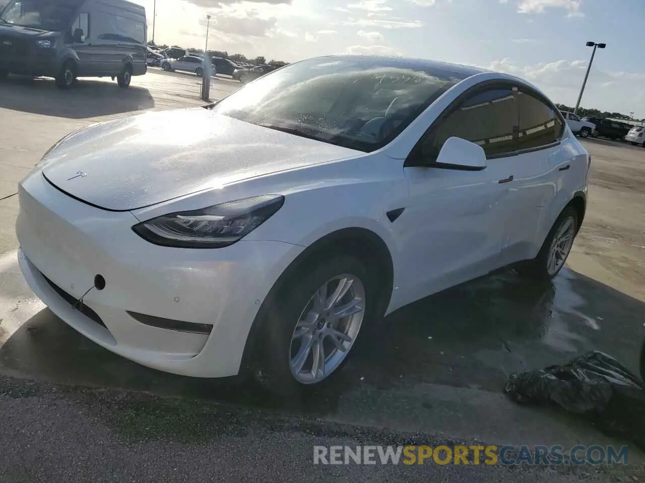 1 Фотография поврежденного автомобиля 7SAYGDEE1NF368922 TESLA MODEL Y 2022