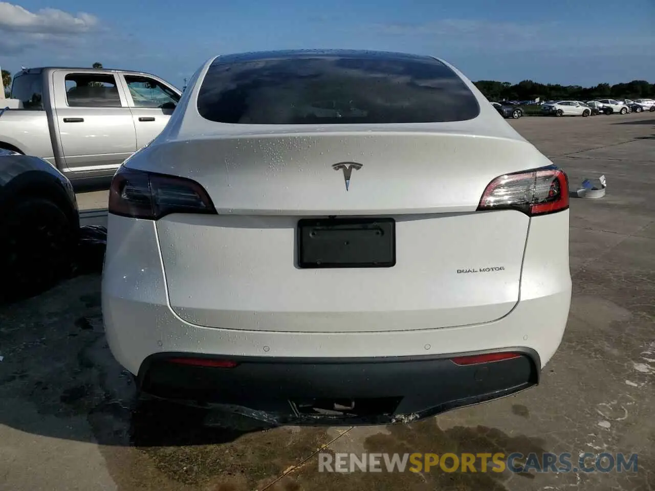 6 Фотография поврежденного автомобиля 7SAYGDEE1NF368922 TESLA MODEL Y 2022