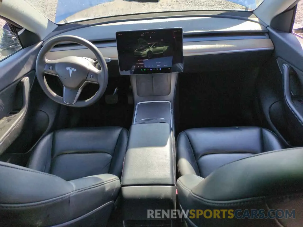 8 Photograph of a damaged car 7SAYGDEE1NF378026 TESLA MODEL Y 2022