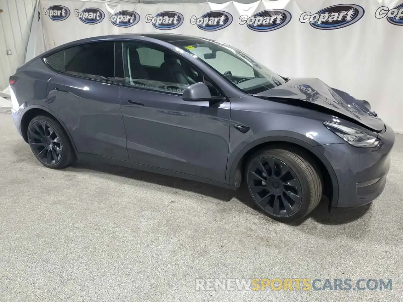 4 Фотография поврежденного автомобиля 7SAYGDEE1NF386207 TESLA MODEL Y 2022