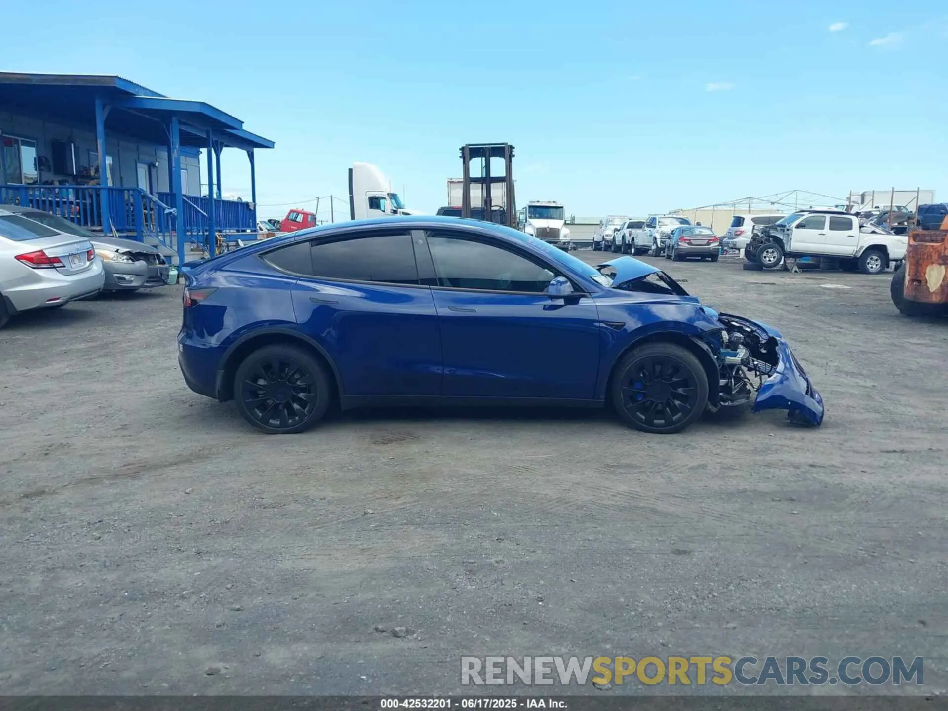 12 Фотография поврежденного автомобиля 7SAYGDEE1NF419321 TESLA MODEL Y 2022