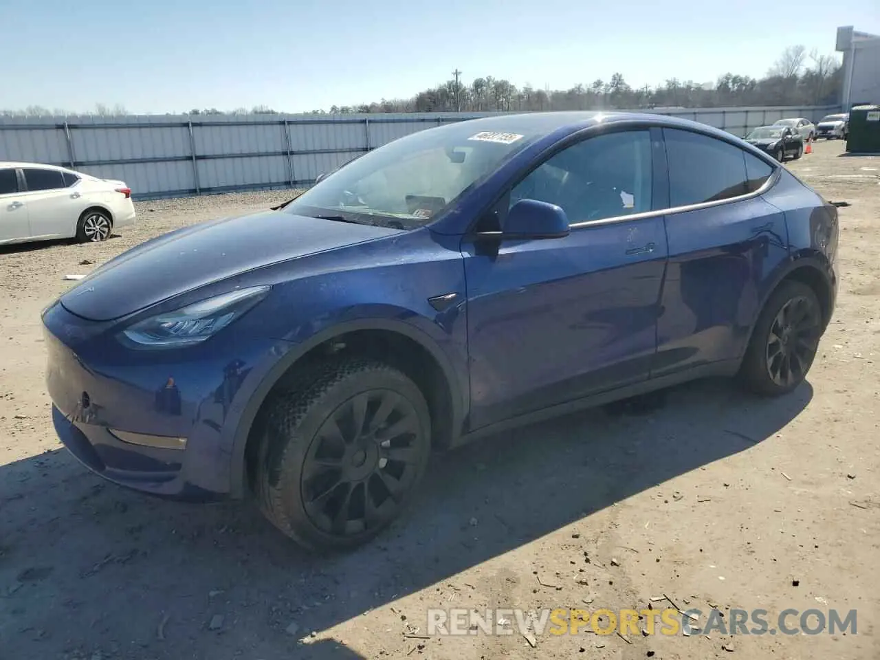 1 Photograph of a damaged car 7SAYGDEE1NF429931 TESLA MODEL Y 2022