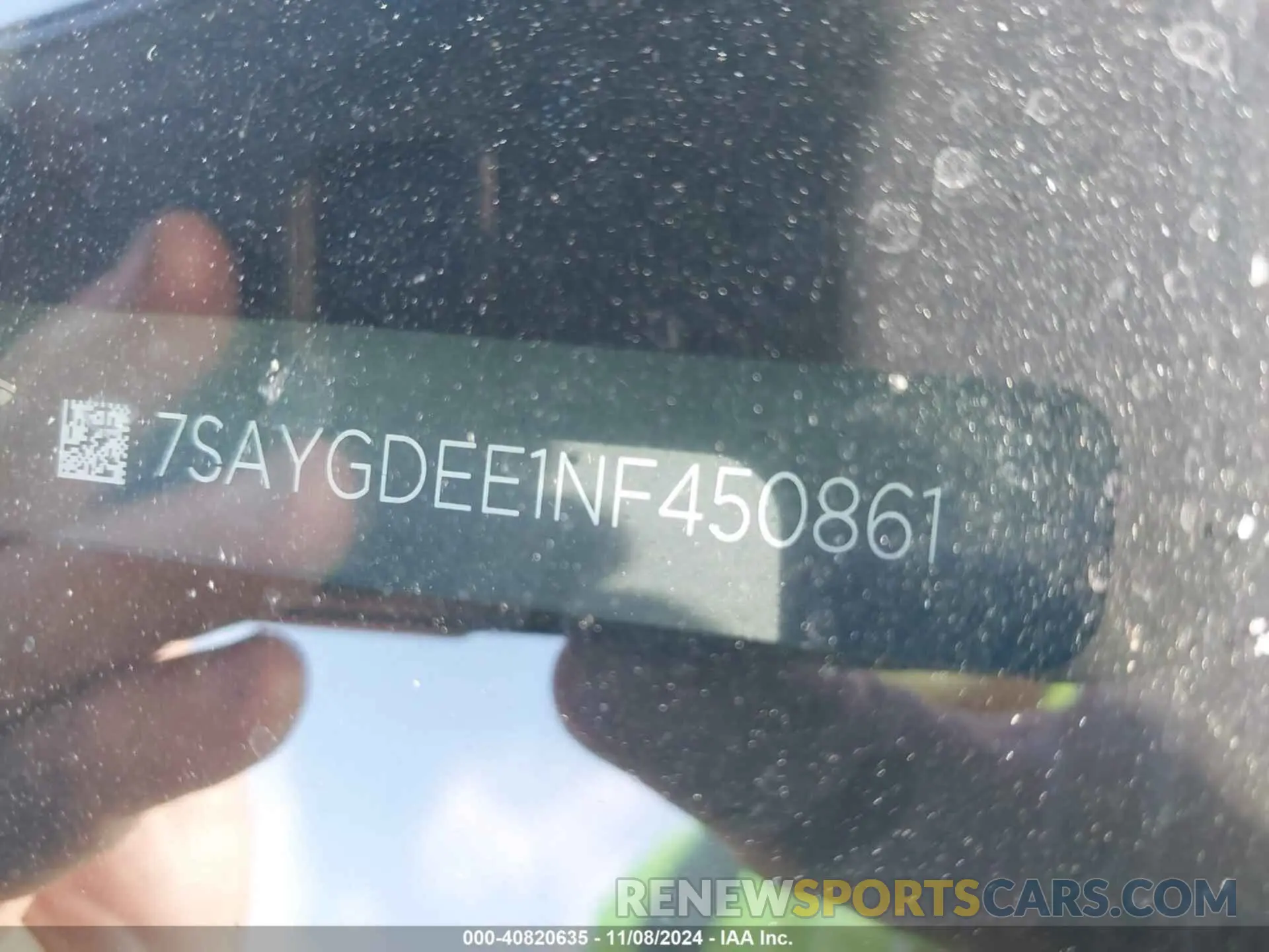 9 Photograph of a damaged car 7SAYGDEE1NF450861 TESLA MODEL Y 2022