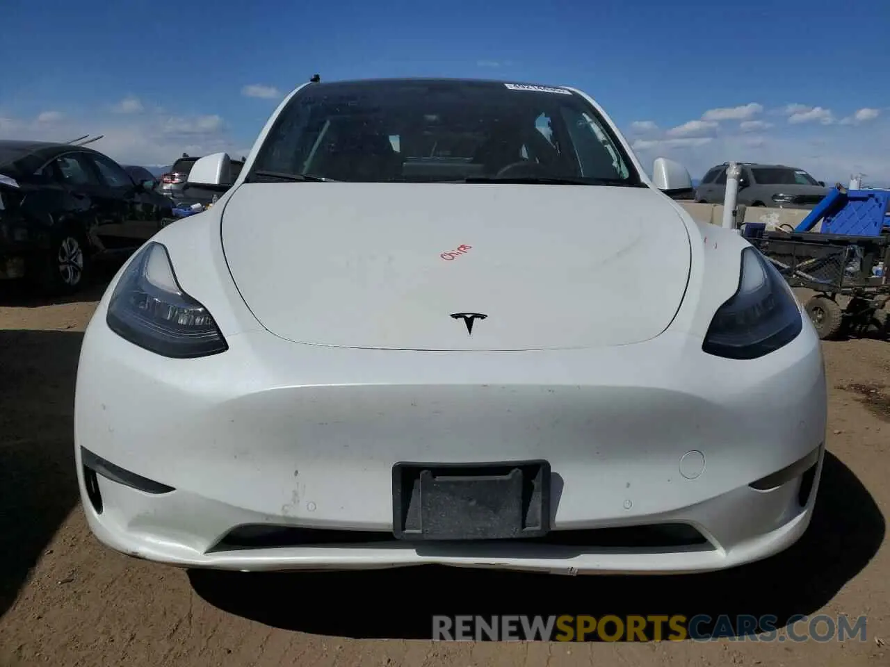 5 Фотография поврежденного автомобиля 7SAYGDEE1NF480278 TESLA MODEL Y 2022