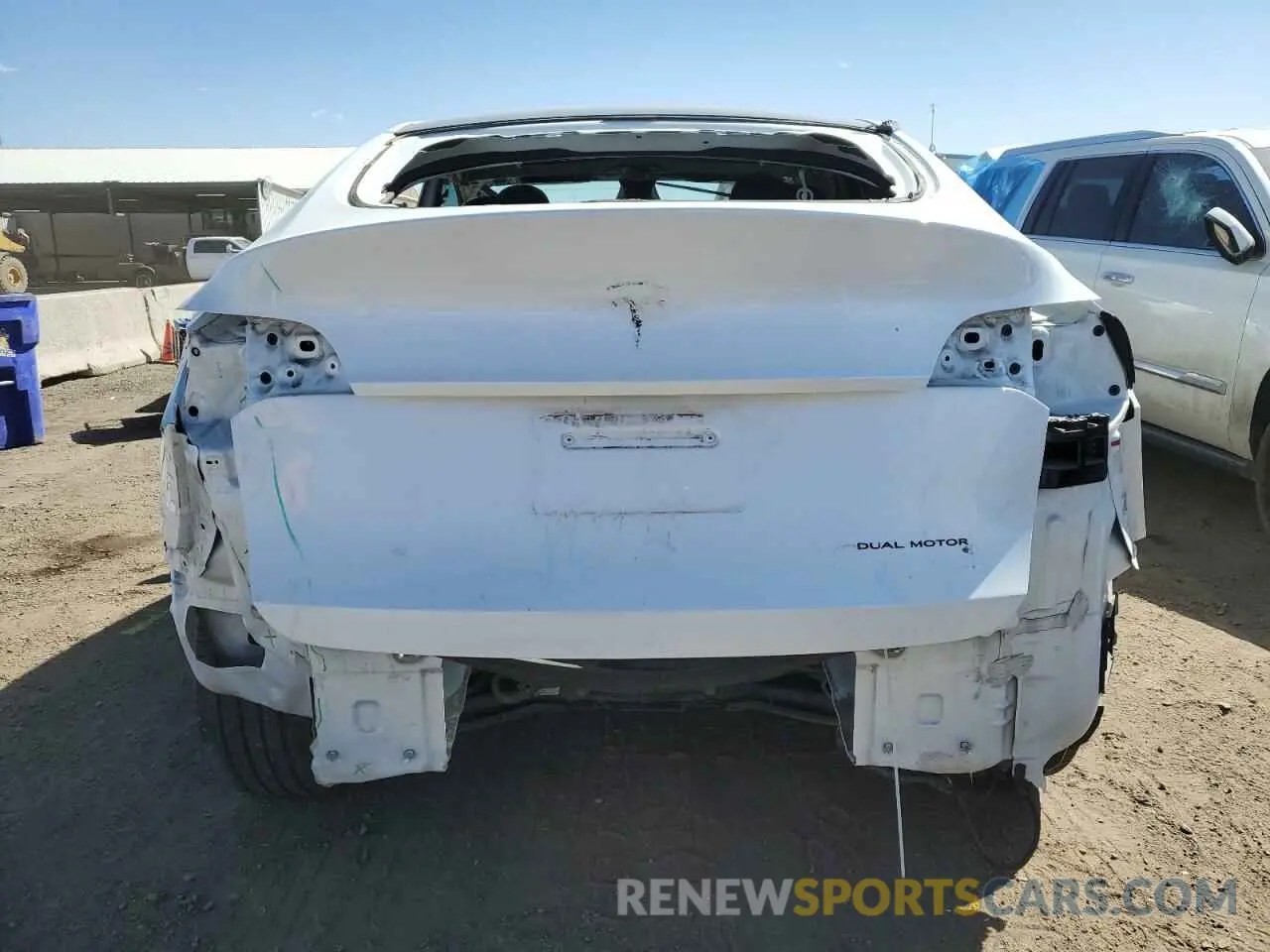 6 Фотография поврежденного автомобиля 7SAYGDEE1NF480278 TESLA MODEL Y 2022