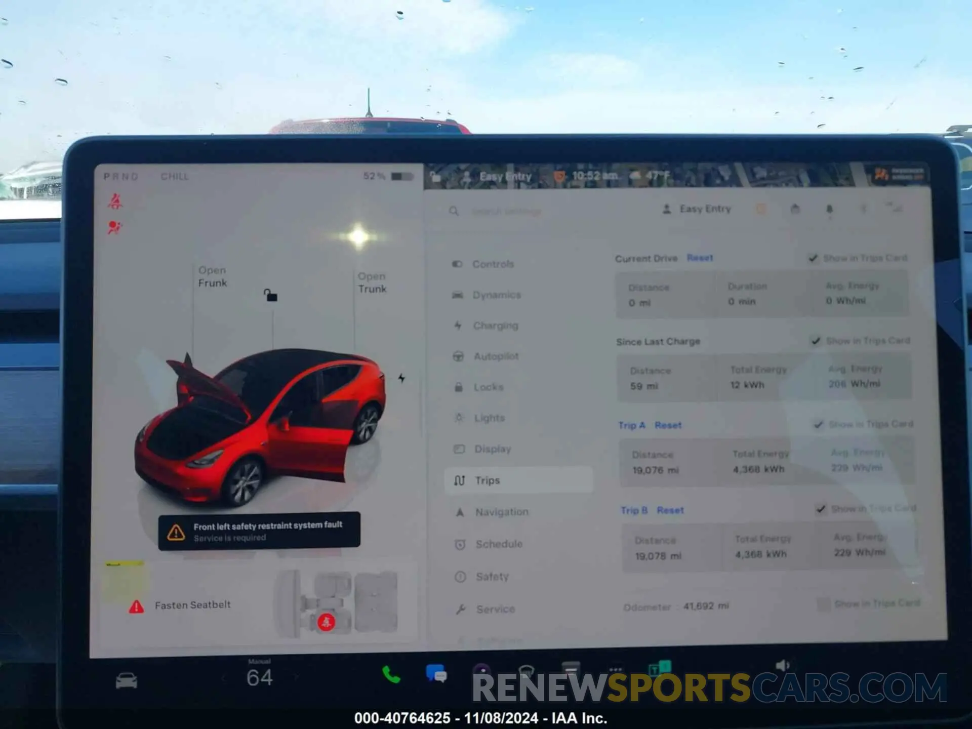 7 Photograph of a damaged car 7SAYGDEE1NF537577 TESLA MODEL Y 2022