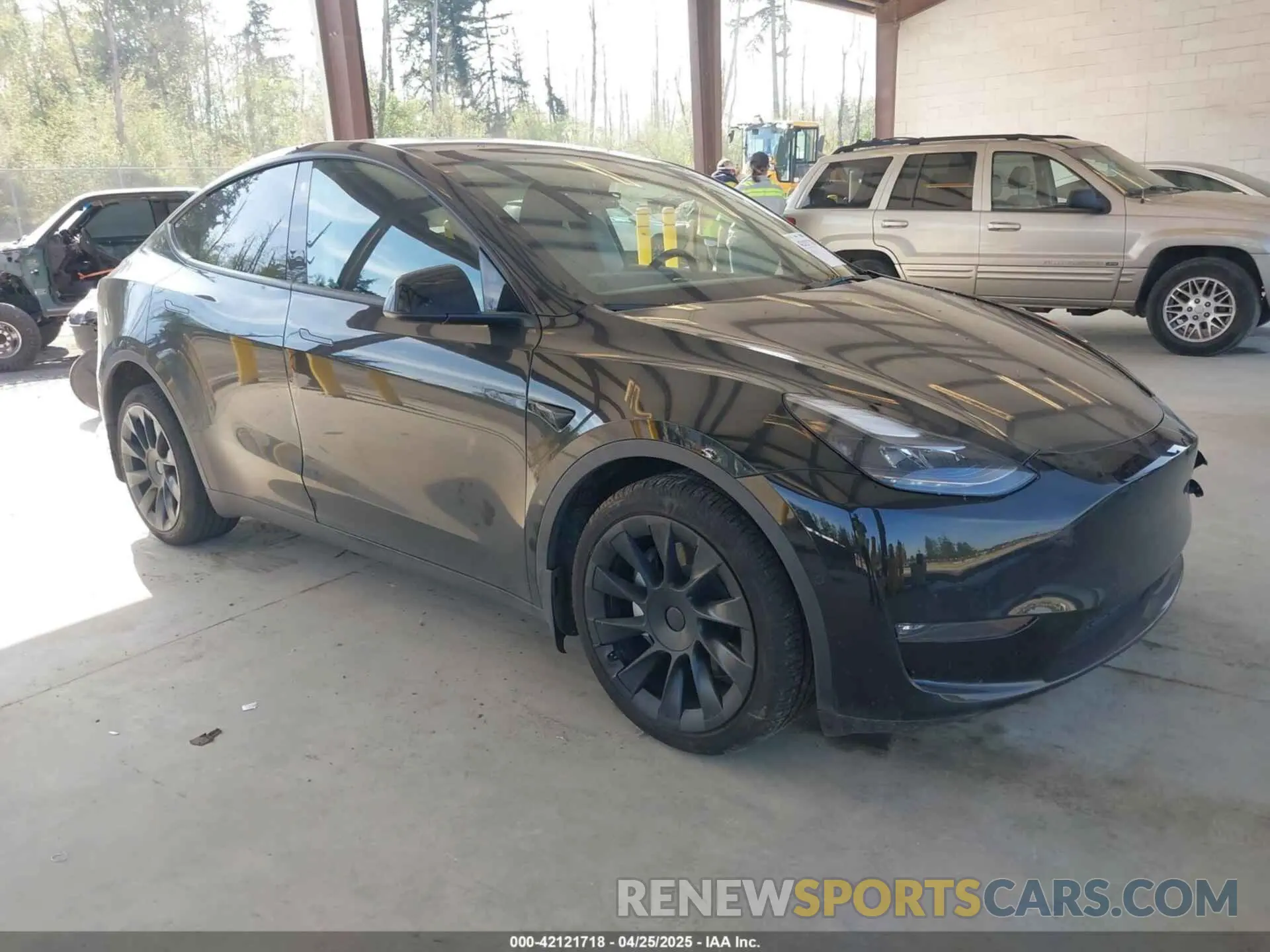 1 Photograph of a damaged car 7SAYGDEE1NF550202 TESLA MODEL Y 2022