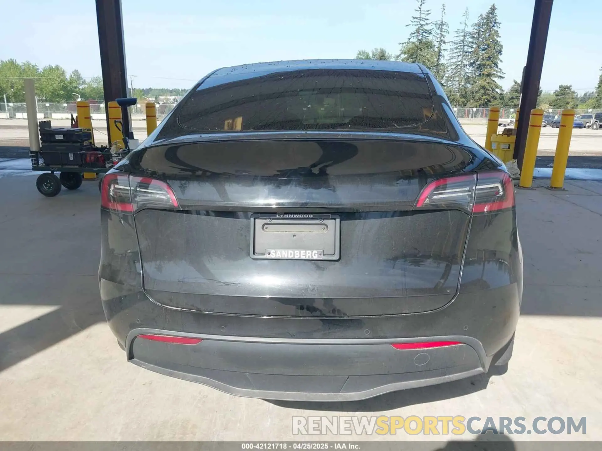 16 Photograph of a damaged car 7SAYGDEE1NF550202 TESLA MODEL Y 2022