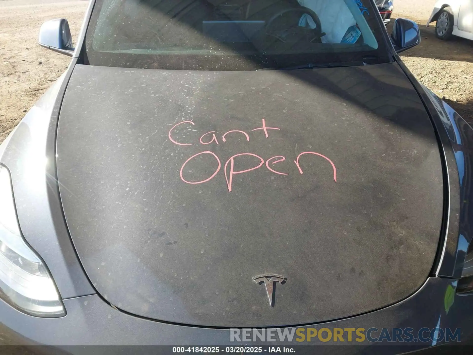 10 Фотография поврежденного автомобиля 7SAYGDEE2NA017434 TESLA MODEL Y 2022