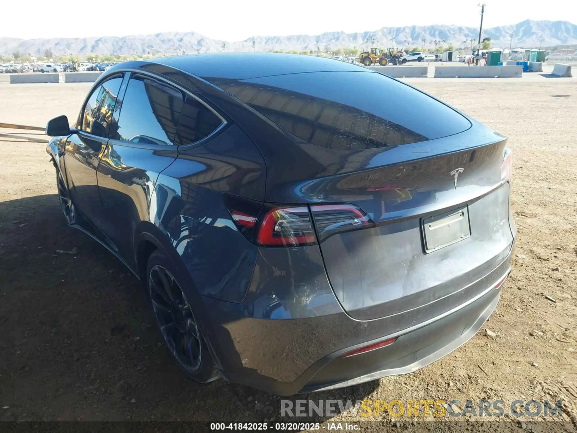 3 Фотография поврежденного автомобиля 7SAYGDEE2NA017434 TESLA MODEL Y 2022