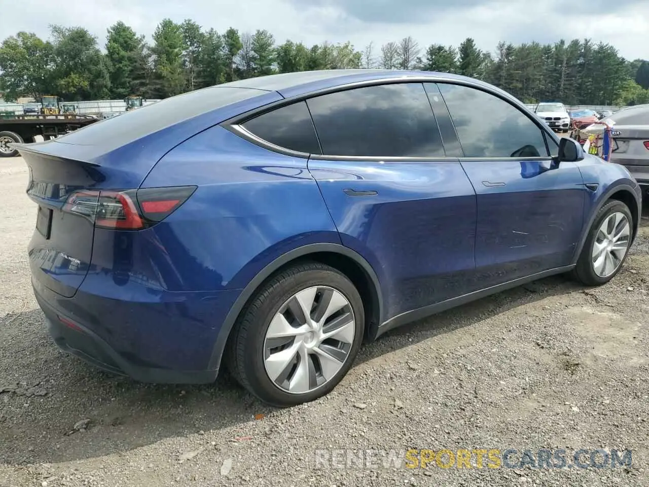 3 Photograph of a damaged car 7SAYGDEE2NA020396 TESLA MODEL Y 2022