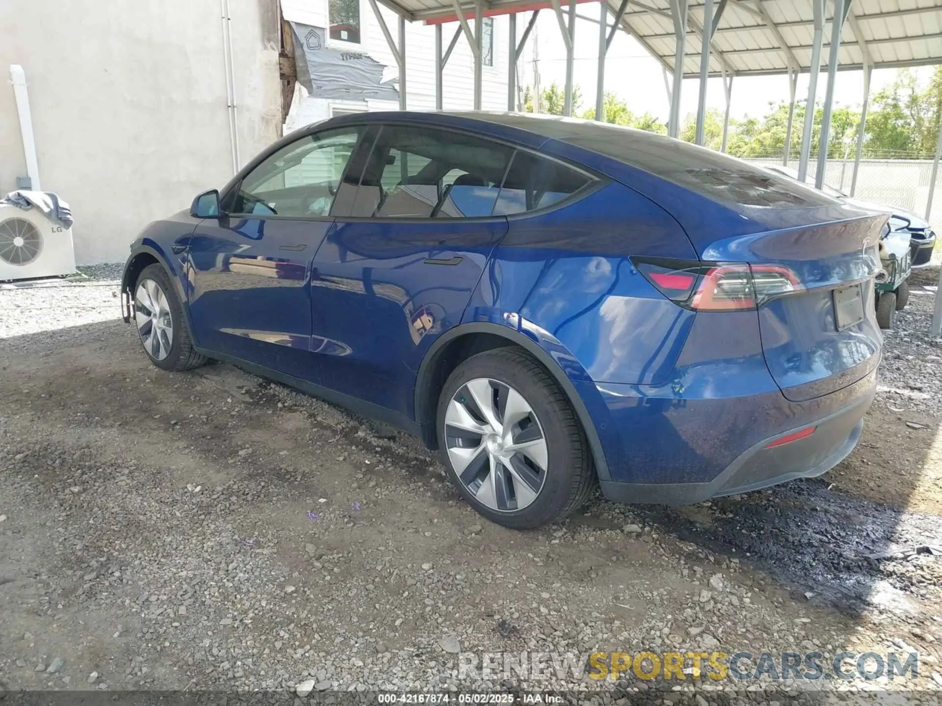 3 Photograph of a damaged car 7SAYGDEE2NF306932 TESLA MODEL Y 2022