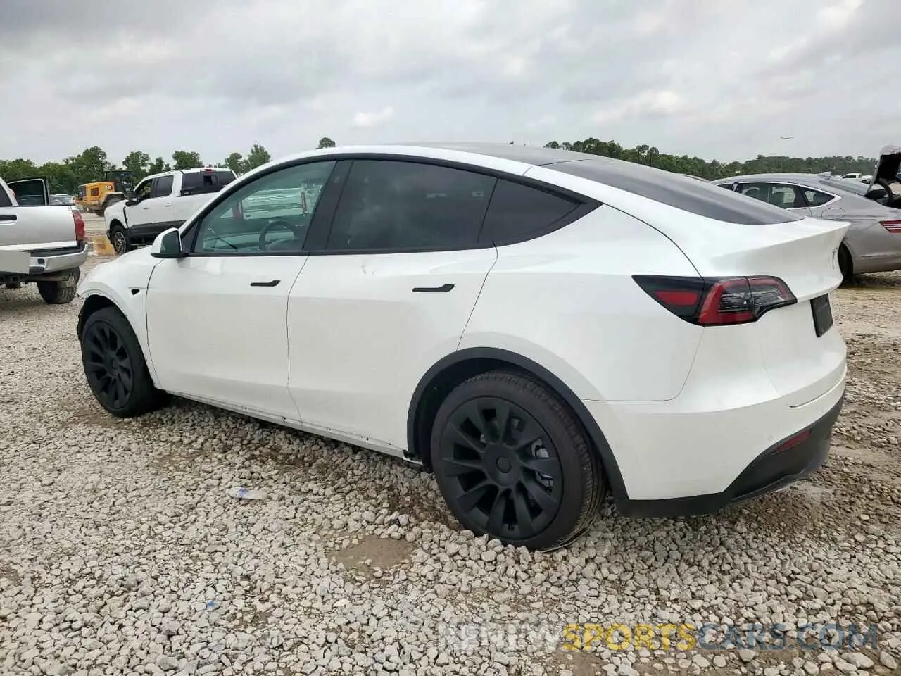 2 Photograph of a damaged car 7SAYGDEE2NF330311 TESLA MODEL Y 2022