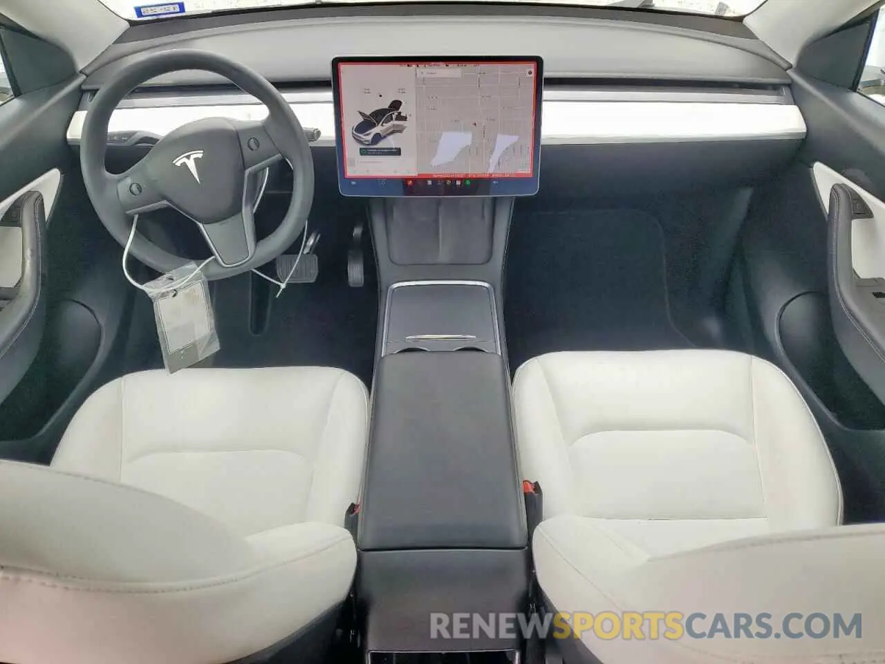 8 Photograph of a damaged car 7SAYGDEE2NF330311 TESLA MODEL Y 2022