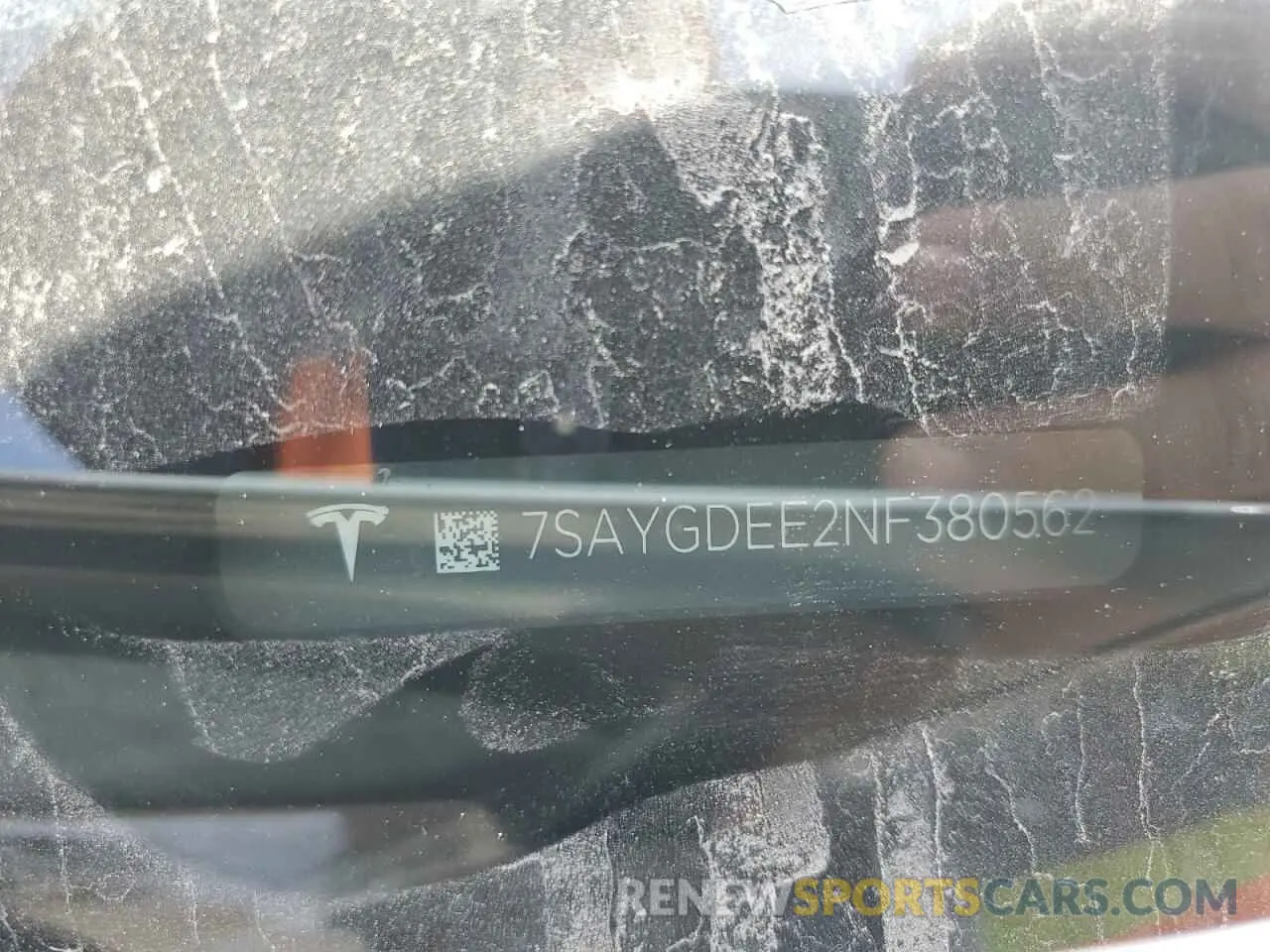 12 Photograph of a damaged car 7SAYGDEE2NF380562 TESLA MODEL Y 2022