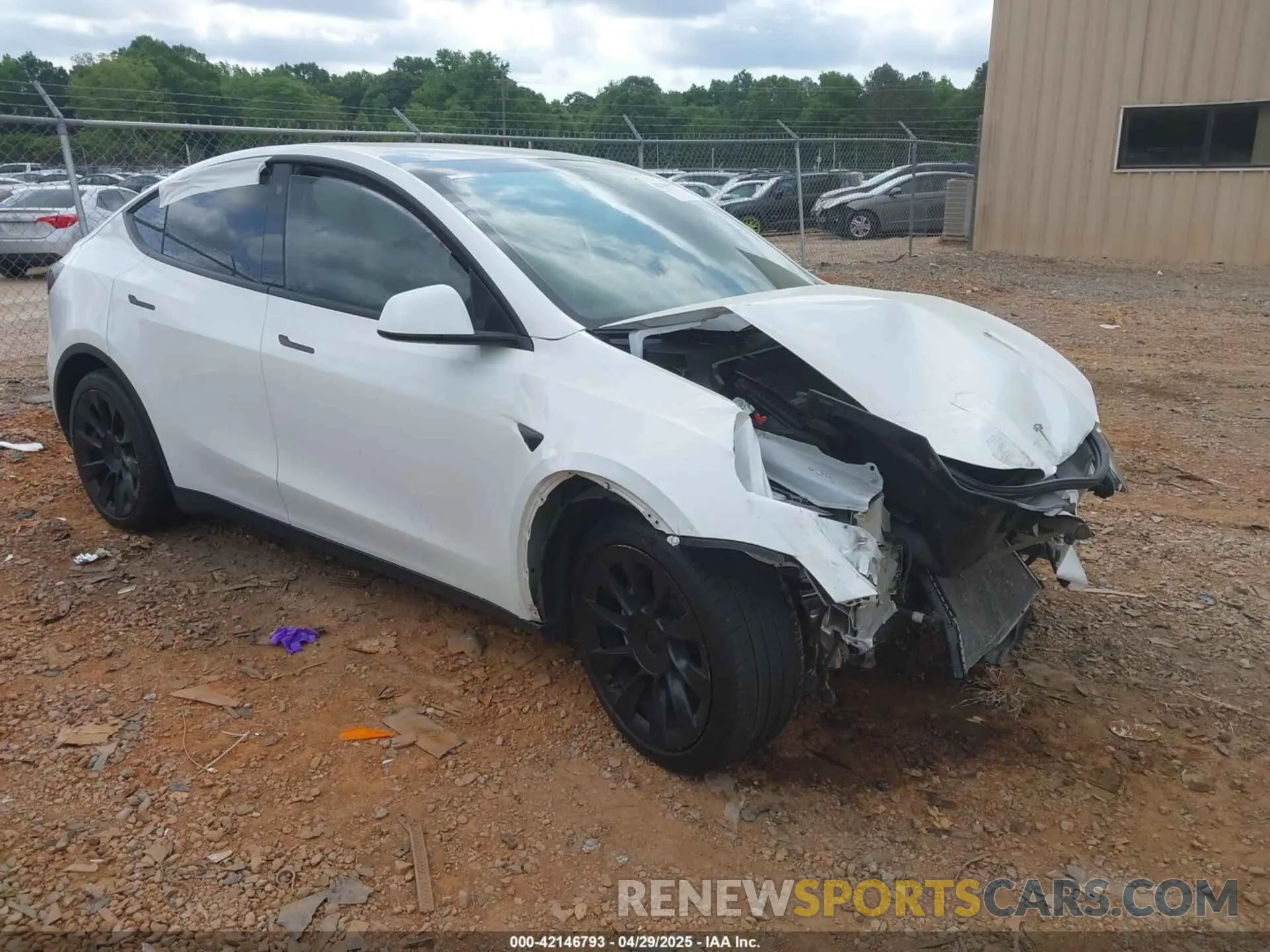1 Photograph of a damaged car 7SAYGDEE2NF385910 TESLA MODEL Y 2022