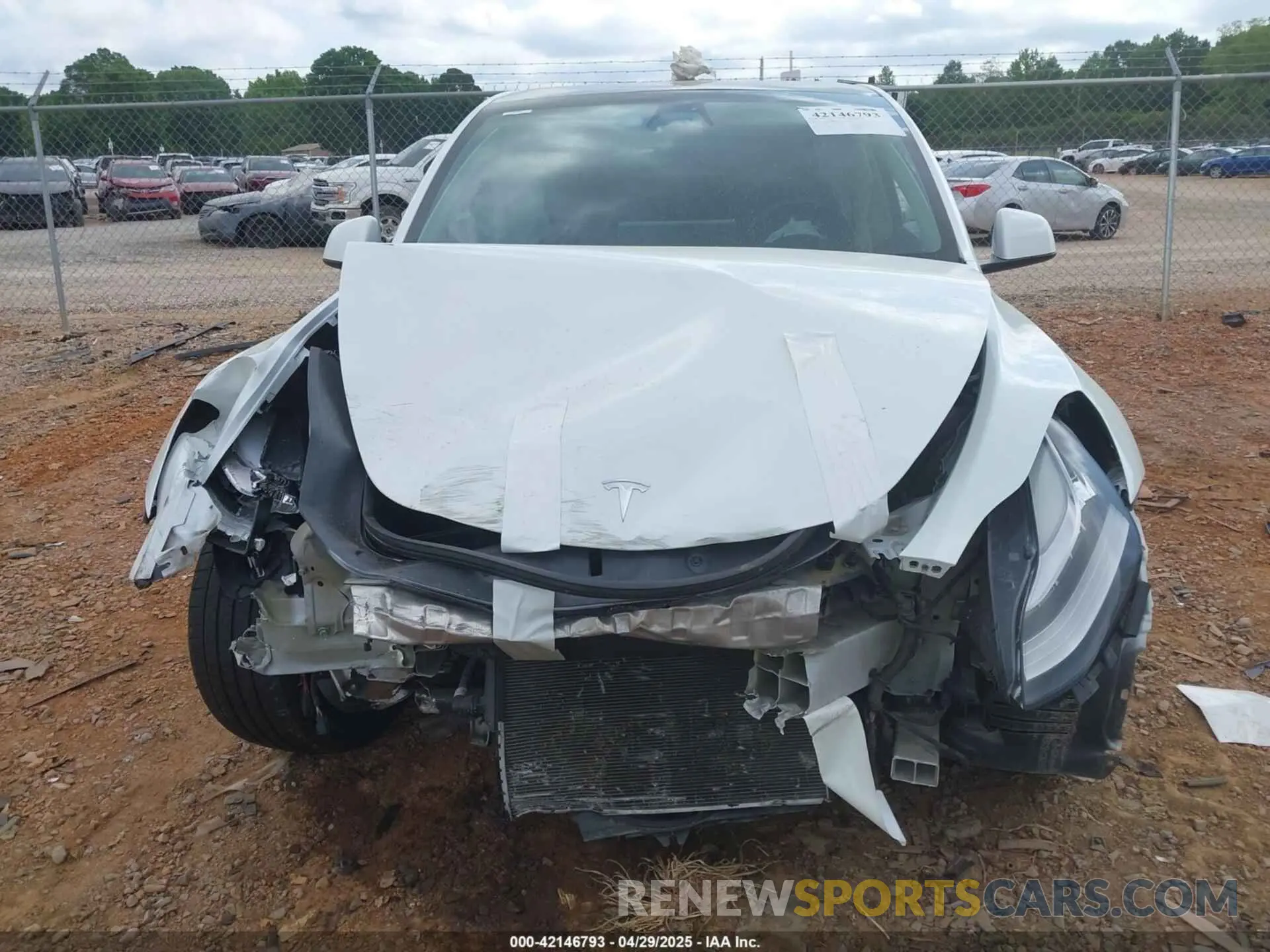 11 Photograph of a damaged car 7SAYGDEE2NF385910 TESLA MODEL Y 2022
