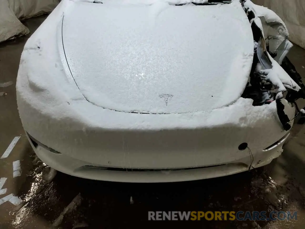 11 Photograph of a damaged car 7SAYGDEE2NF387026 TESLA MODEL Y 2022
