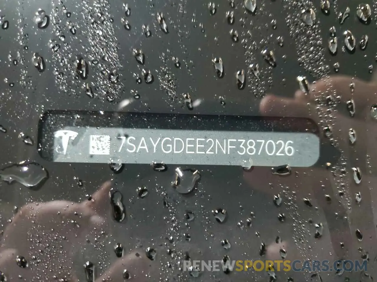 12 Photograph of a damaged car 7SAYGDEE2NF387026 TESLA MODEL Y 2022