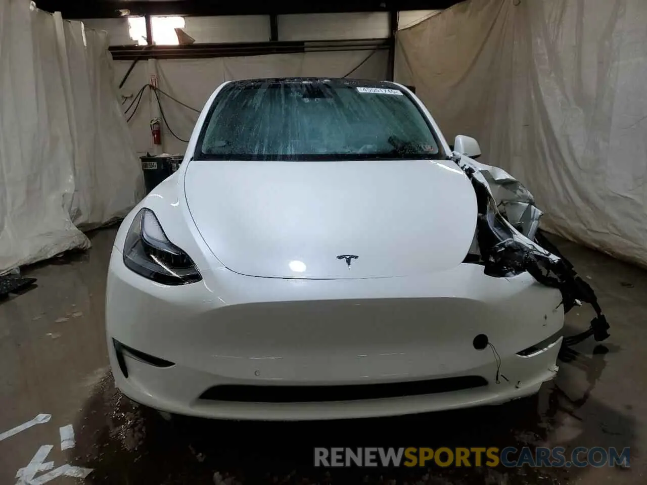 5 Photograph of a damaged car 7SAYGDEE2NF387026 TESLA MODEL Y 2022