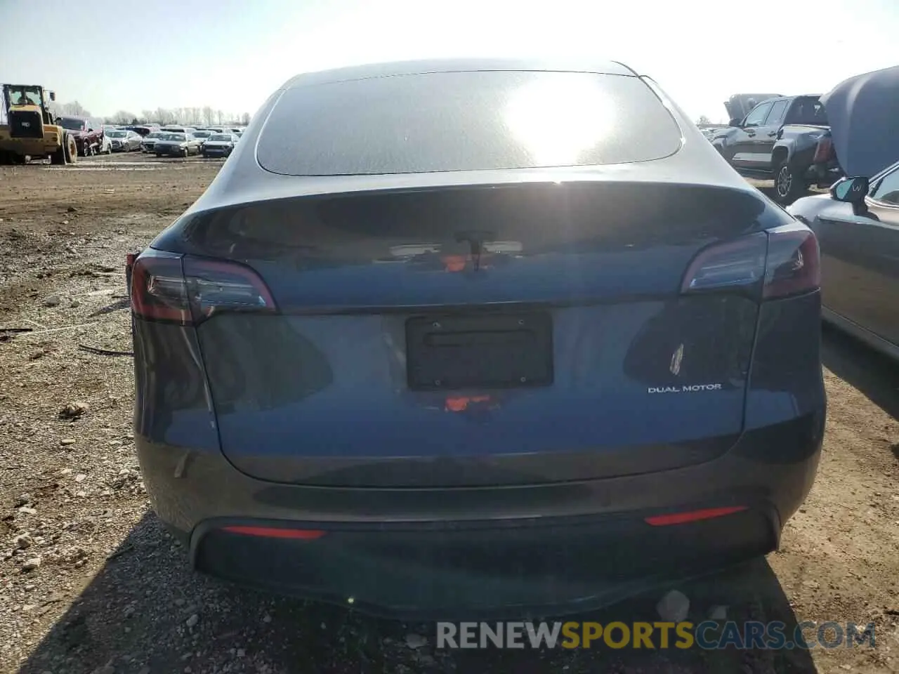 6 Photograph of a damaged car 7SAYGDEE2NF389987 TESLA MODEL Y 2022