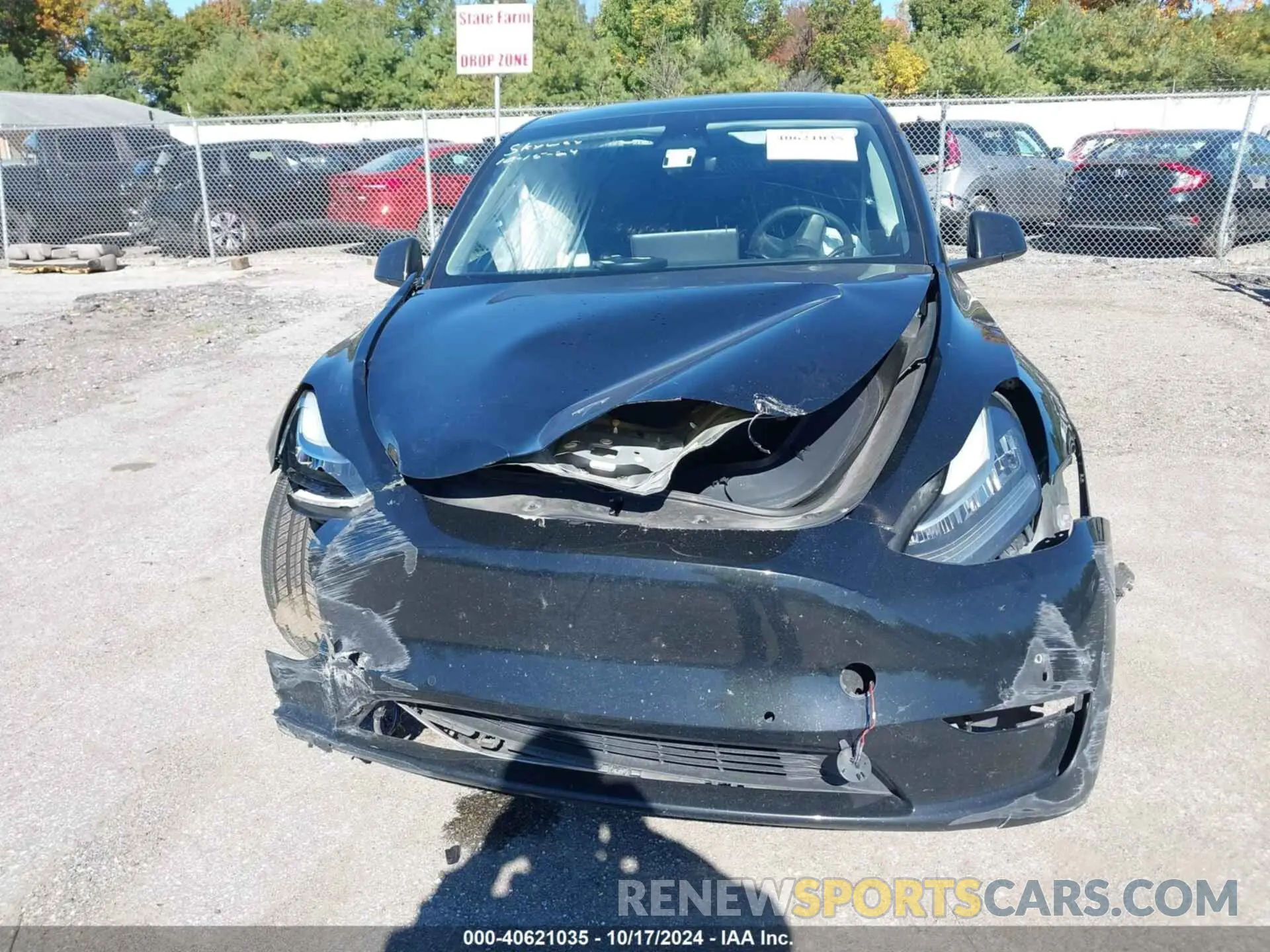 6 Photograph of a damaged car 7SAYGDEE2NF391044 TESLA MODEL Y 2022
