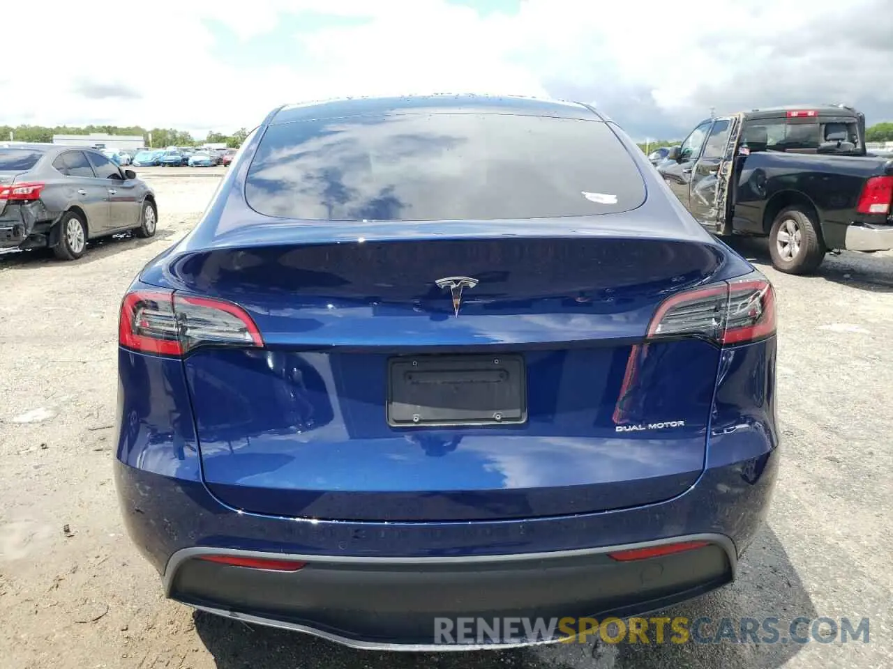 6 Фотография поврежденного автомобиля 7SAYGDEE2NF437813 TESLA MODEL Y 2022