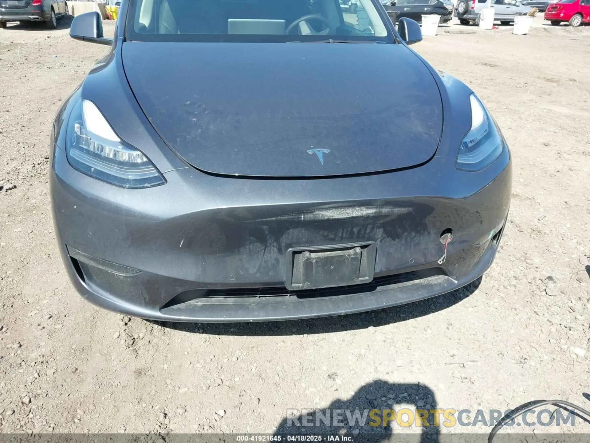 12 Photograph of a damaged car 7SAYGDEE2NF460945 TESLA MODEL Y 2022