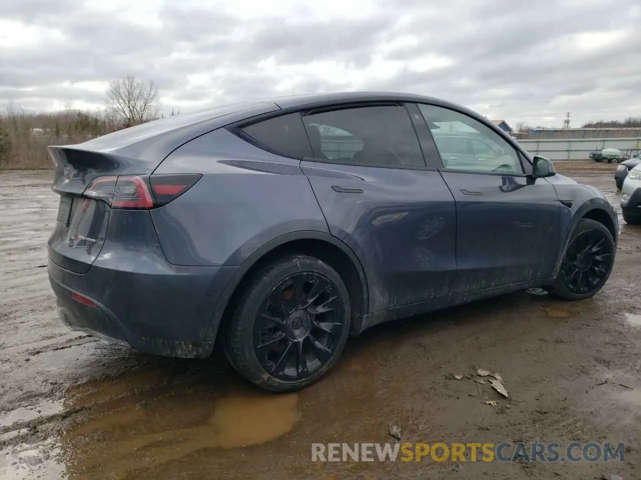 3 Фотография поврежденного автомобиля 7SAYGDEE2NF481388 TESLA MODEL Y 2022