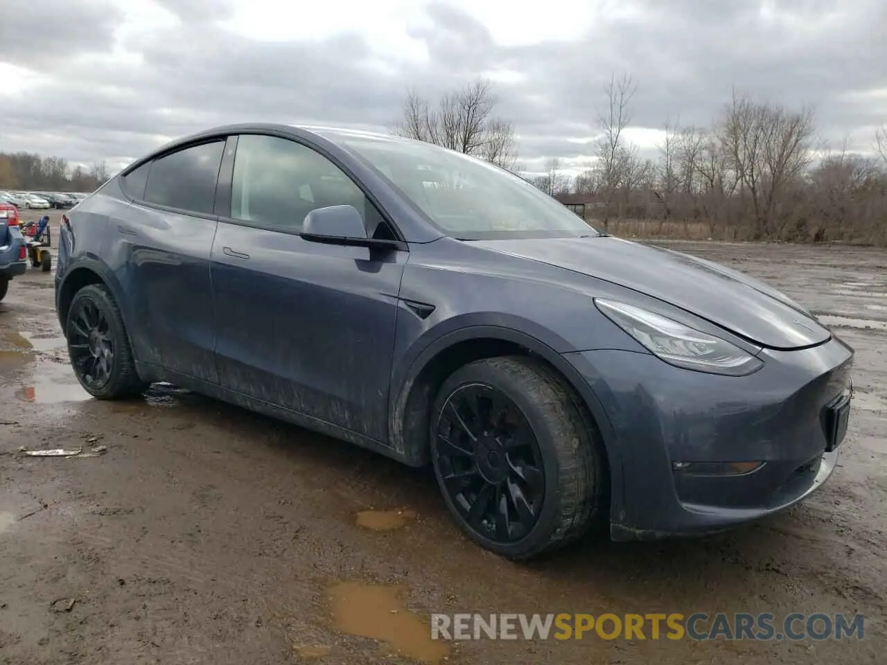 4 Фотография поврежденного автомобиля 7SAYGDEE2NF481388 TESLA MODEL Y 2022