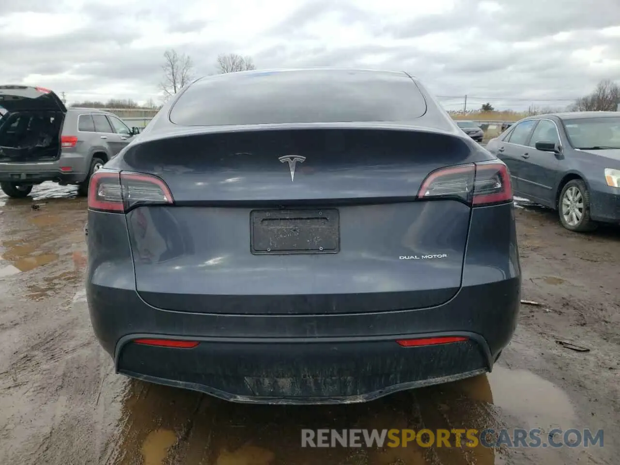 6 Фотография поврежденного автомобиля 7SAYGDEE2NF481388 TESLA MODEL Y 2022