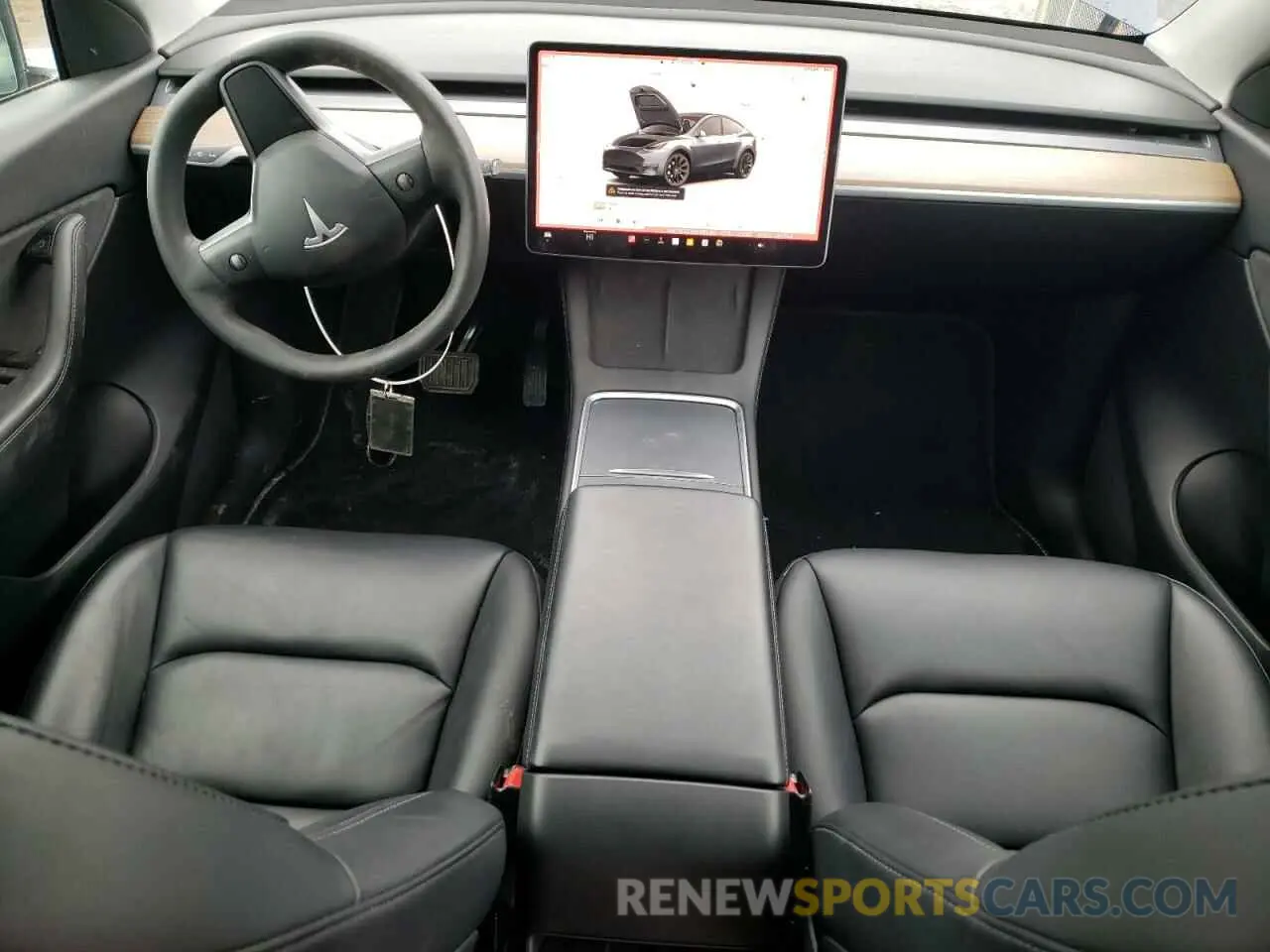 8 Фотография поврежденного автомобиля 7SAYGDEE2NF481388 TESLA MODEL Y 2022
