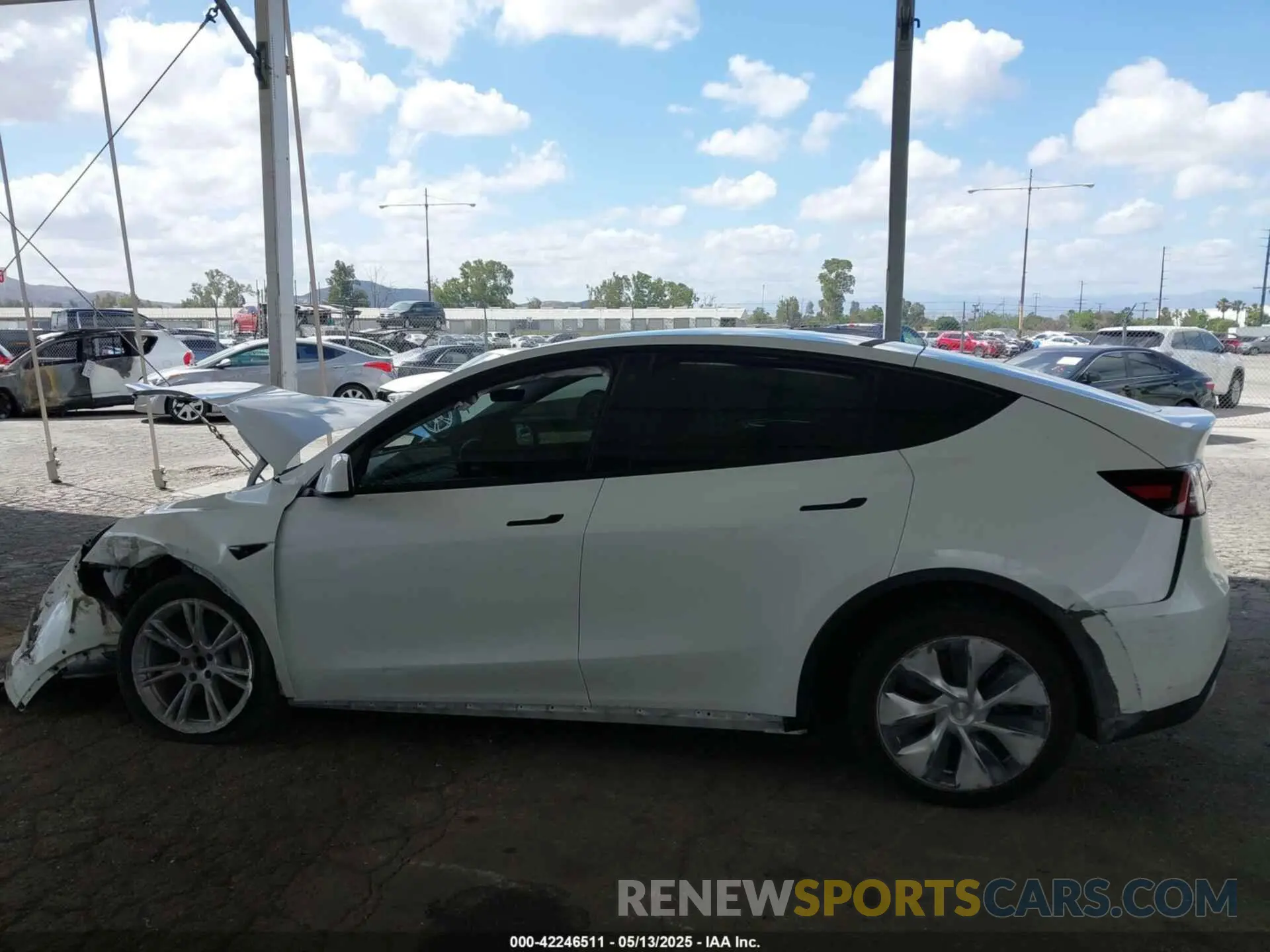 14 Фотография поврежденного автомобиля 7SAYGDEE2NF509769 TESLA MODEL Y 2022