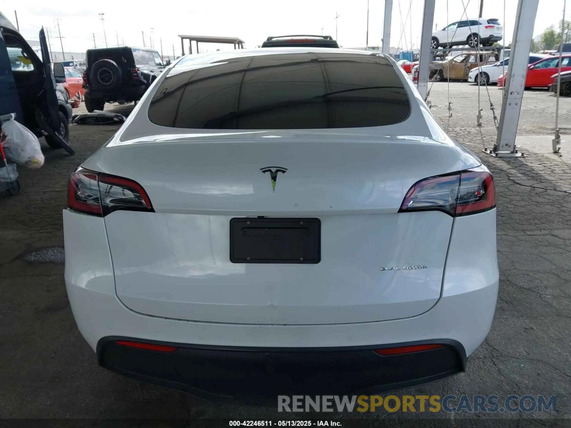 16 Фотография поврежденного автомобиля 7SAYGDEE2NF509769 TESLA MODEL Y 2022