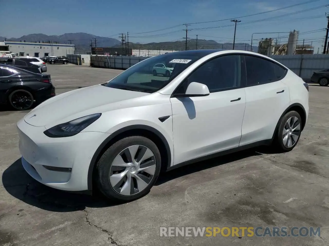1 Photograph of a damaged car 7SAYGDEE2NF513823 TESLA MODEL Y 2022
