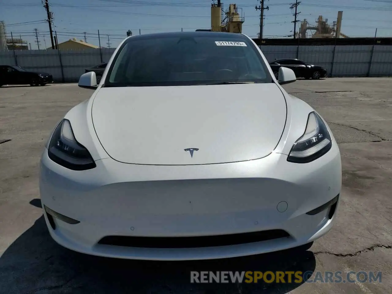5 Photograph of a damaged car 7SAYGDEE2NF513823 TESLA MODEL Y 2022