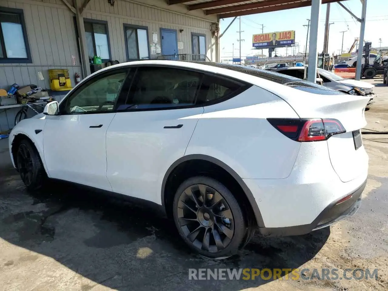 2 Фотография поврежденного автомобиля 7SAYGDEE2NF558177 TESLA MODEL Y 2022
