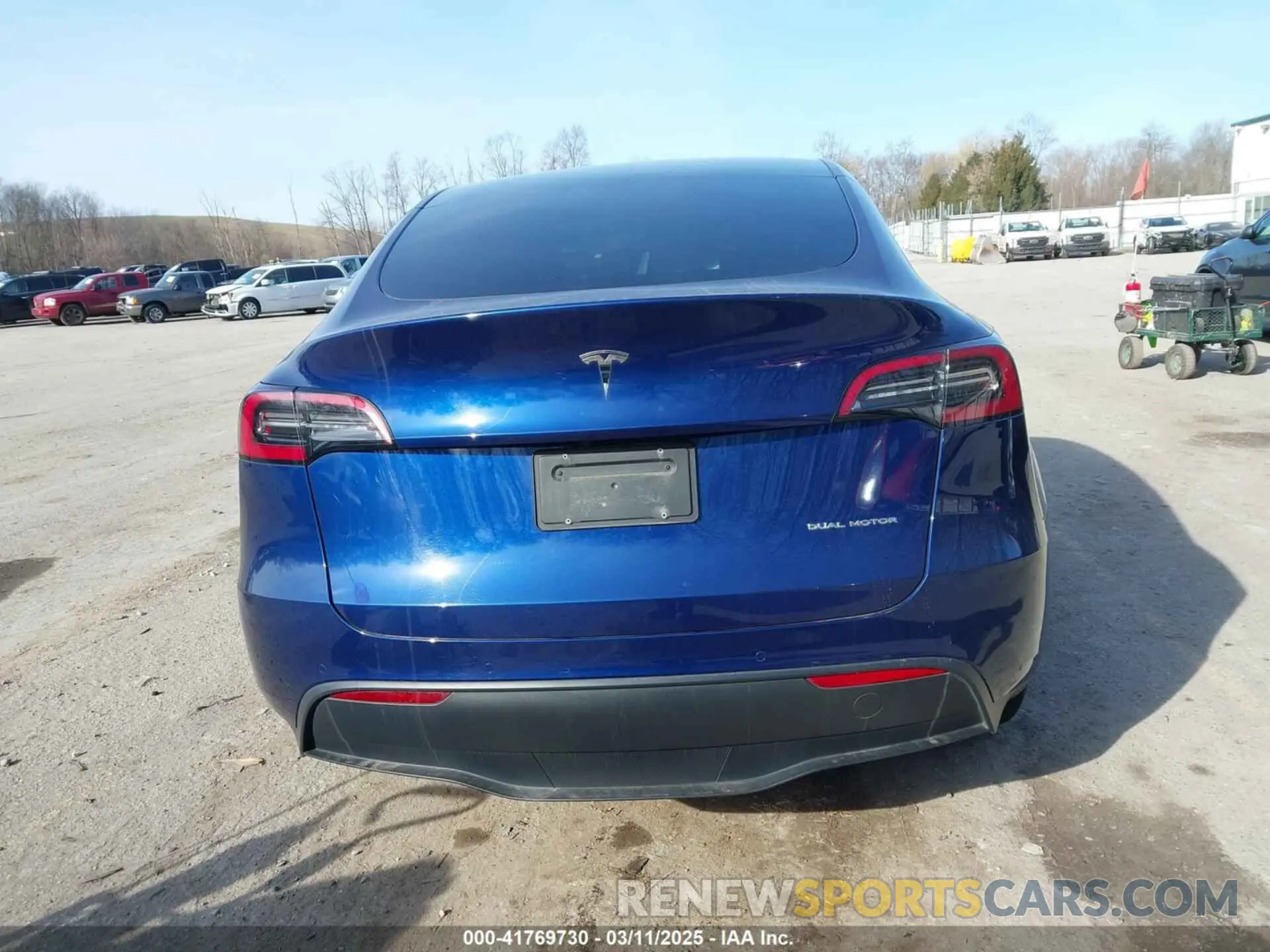 15 Фотография поврежденного автомобиля 7SAYGDEE2NF562990 TESLA MODEL Y 2022