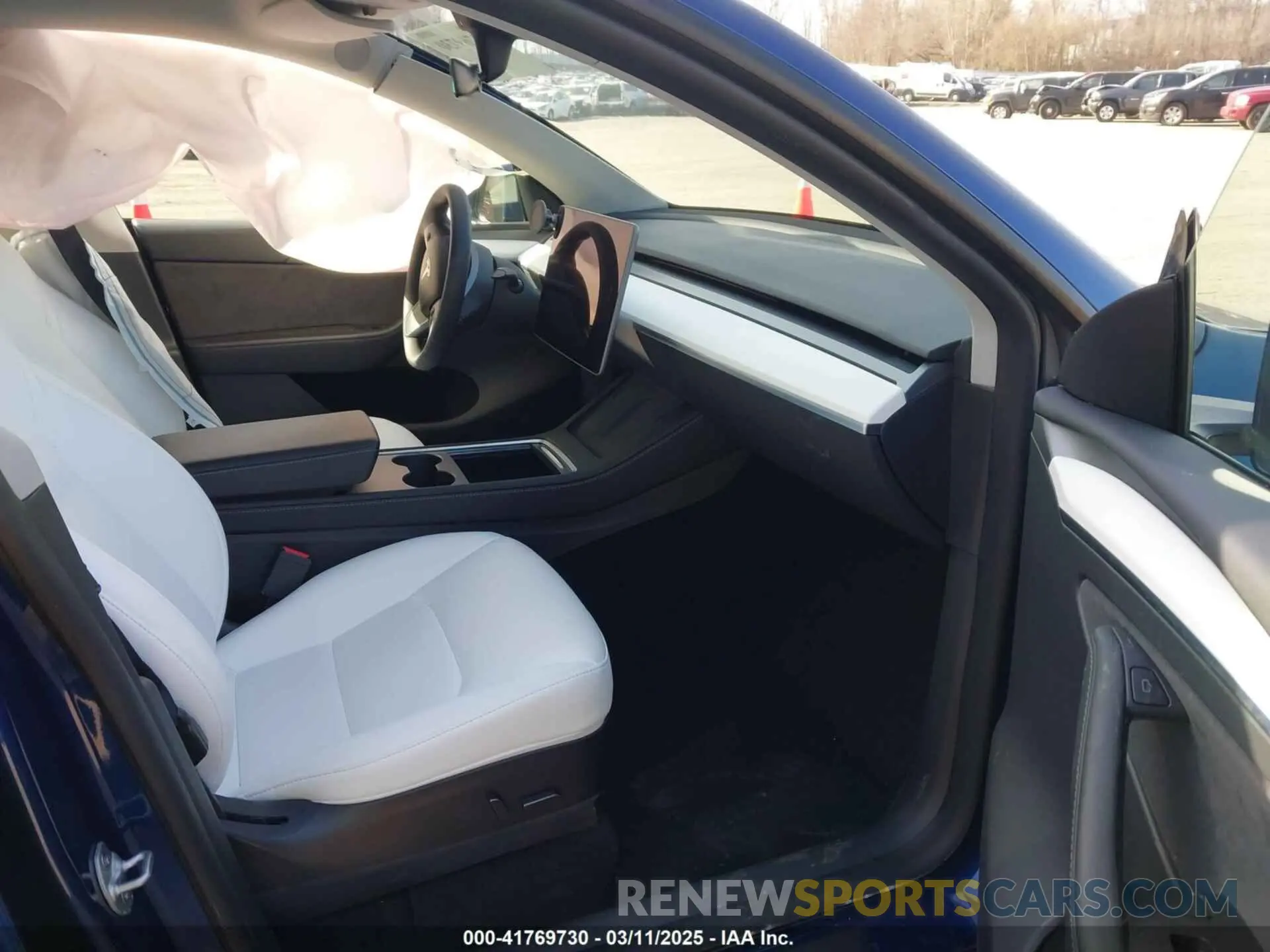 5 Фотография поврежденного автомобиля 7SAYGDEE2NF562990 TESLA MODEL Y 2022
