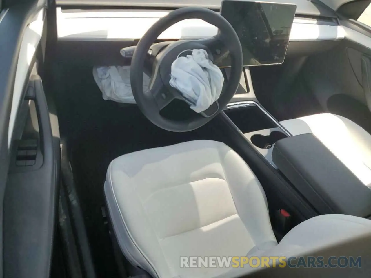 8 Photograph of a damaged car 7SAYGDEE2NF564593 TESLA MODEL Y 2022