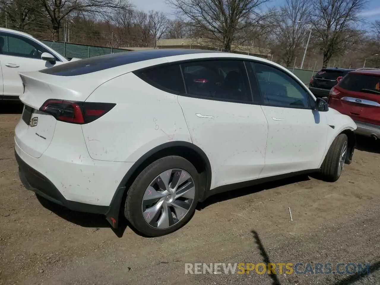 3 Photograph of a damaged car 7SAYGDEE3NA009665 TESLA MODEL Y 2022